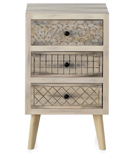 MESITA DE NOCHE MUNDO MADERA 