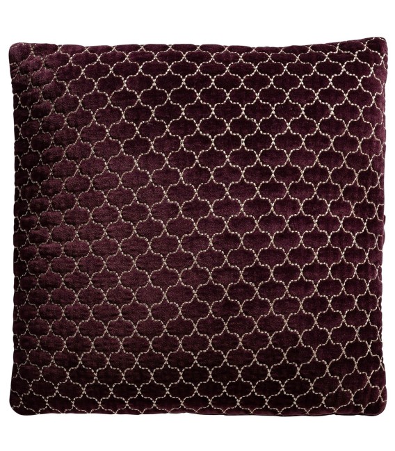 COJÍN LABELO BORDADO 51 X 51 TERCOPELO MDMHOGAR