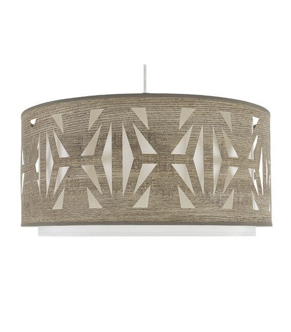 LÁMPARA DE TECHO NARNIA 60 Ø METAL Y TEXTIL 