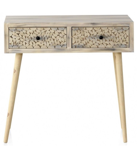 CONSOLA MUNDO MADERA 