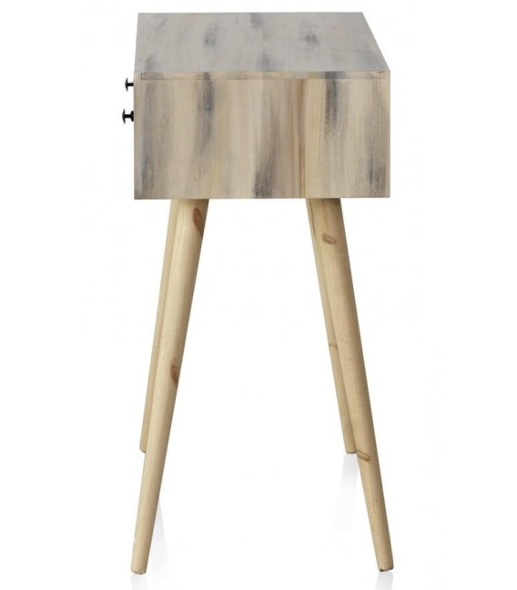 CONSOLA MUNDO MADERA 