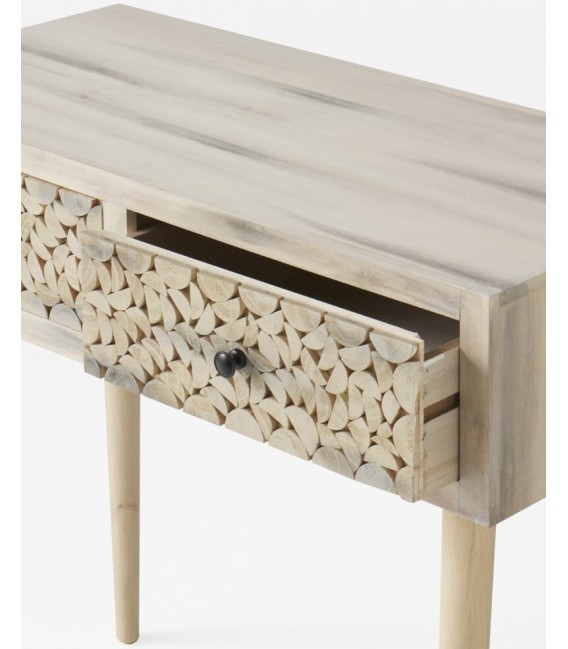 CONSOLA MUNDO MADERA 