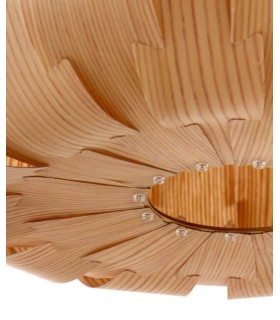 LÁMPARA DE TECHO PUZZLE 46 Ø MADERA 