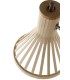 LÁMPARA DE PI TULA METAL Y BAMBÚ 