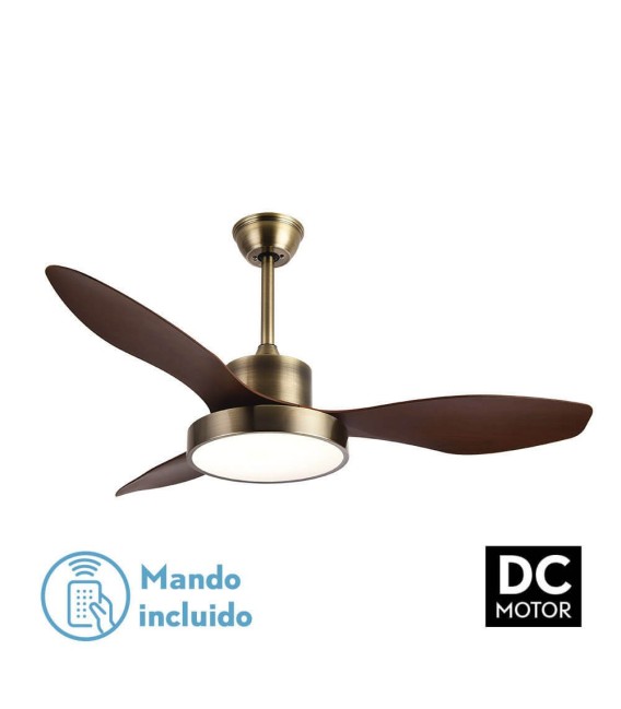 VENTILADOR DC HAYATE ABS Y METAL 