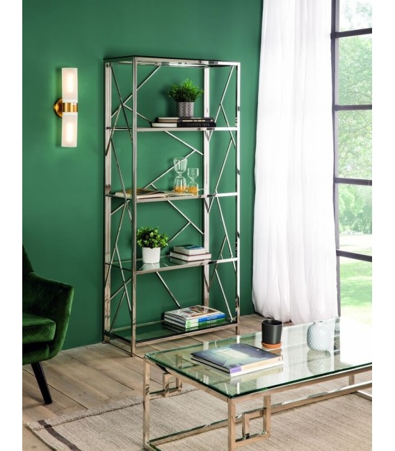 LIBRERÍA STEEL METAL Y CRISTAL 