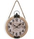 RELOJ MUNDI MADERA Y METAL