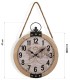 RELOJ MUNDI MADERA Y METAL