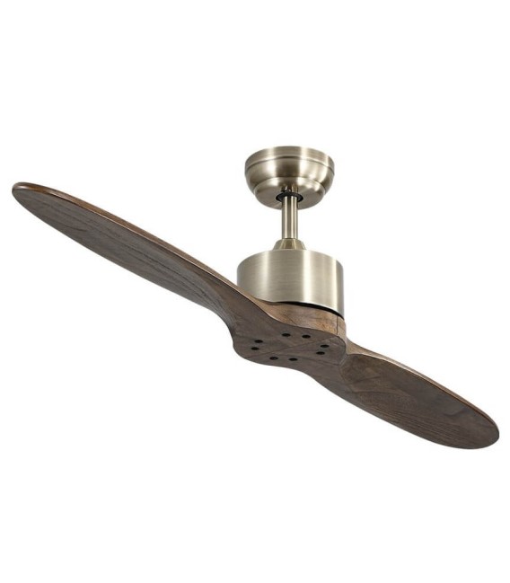 VENTILADOR DC LESTE MADERA Y METAL 