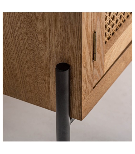 TAQUILLÓN TEZEL MADERA Y METAL