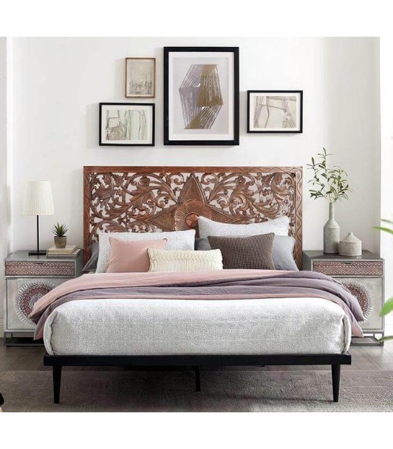 CABECERO COMPANY MADERA TALLADA 