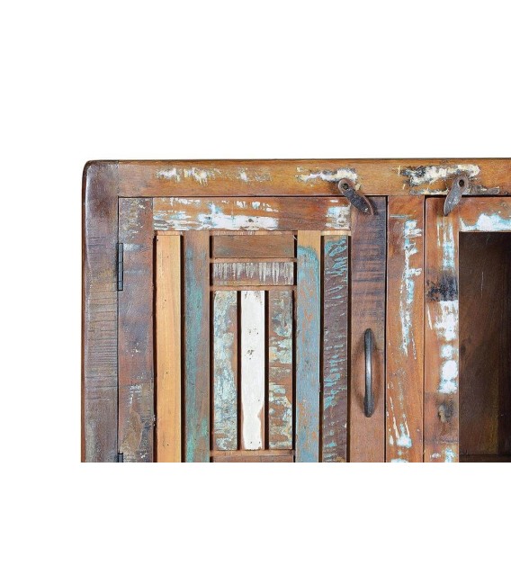 VITRINA MARES MADERA Y METAL