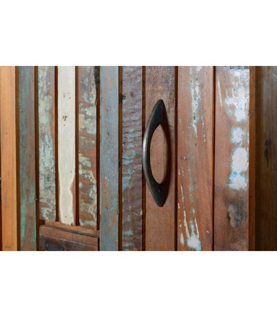 VITRINA MARES MADERA Y METAL