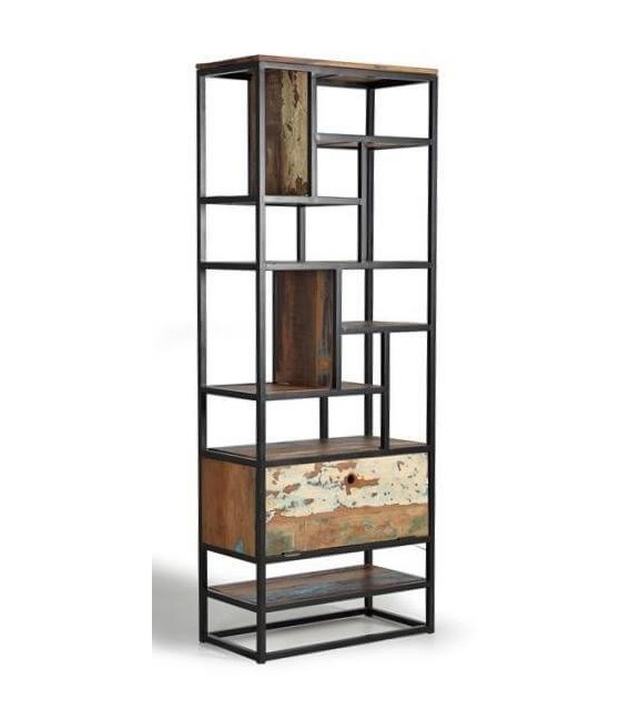 LIBRERÍA MARES MADERA Y METAL 