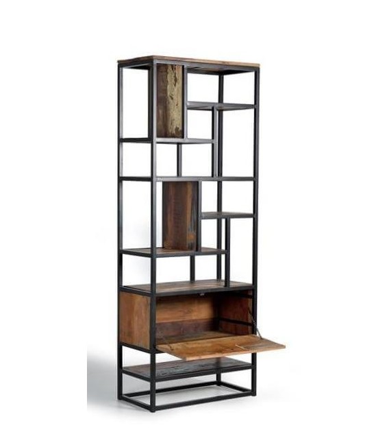 LIBRERÍA MARES MADERA Y METAL 