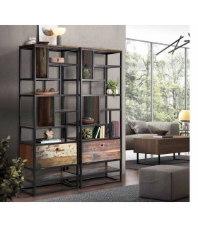 LIBRERÍA MARES MADERA Y METAL 