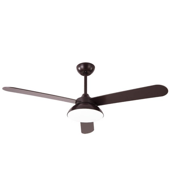 VENTILADOR DC UMI MADERA Y METAL MARRÓN 