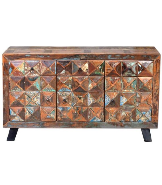 APARADOR MARES 2 MADERA Y METAL