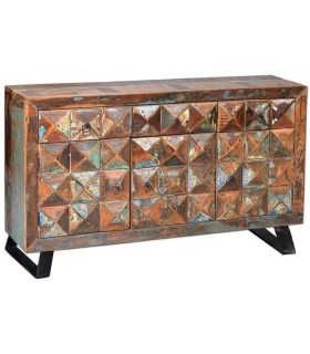 APARADOR MARES 2 MADERA Y METAL