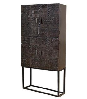 ARMARIO ALACENA AZTECA MADERA Y METAL