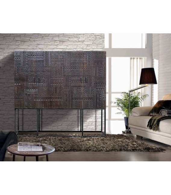 ARMARIO ALACENA AZTECA XL MADERA Y METAL MDMHOGAR