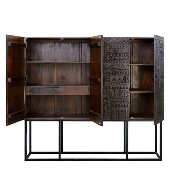 ARMARIO ALACENA AZTECA XL MADERA Y METAL MDMHOGAR
