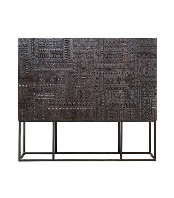 ARMARIO ALACENA AZTECA XL MADERA Y METAL MDMHOGAR