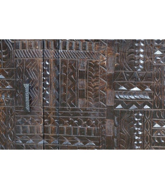 APARADOR AZTECA MADERA Y METAL MDMHOGAR