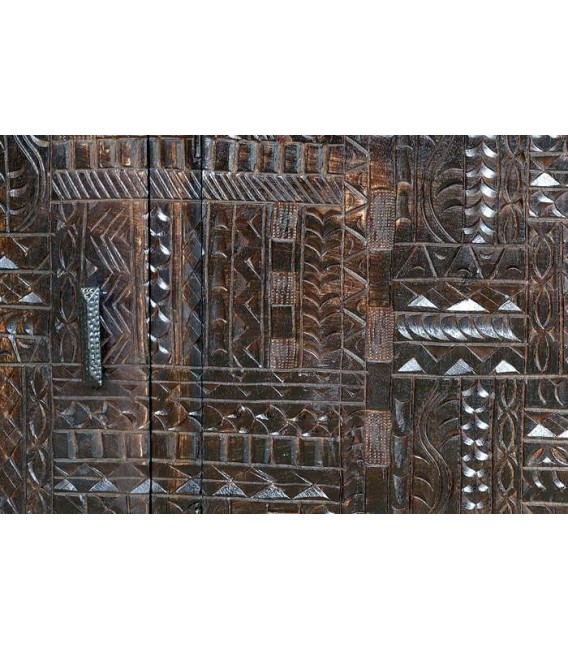 APARADOR AZTECA 2 MADERA Y METAL MDMHOGAR