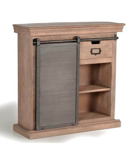 TAQUILLÓN MANHATTAN MADERA Y METAL 