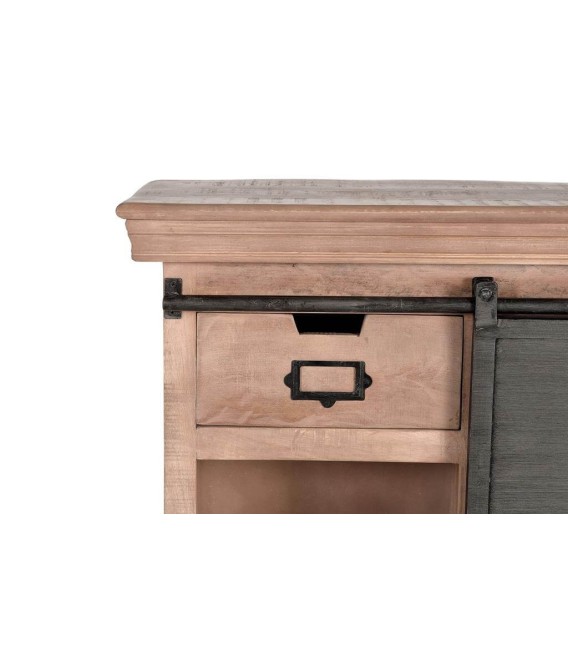 TAQUILLÓN MANHATTAN MADERA Y METAL 