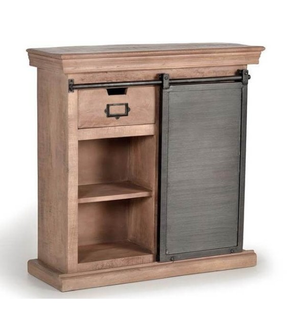 TAQUILLÓN MANHATTAN MADERA Y METAL 