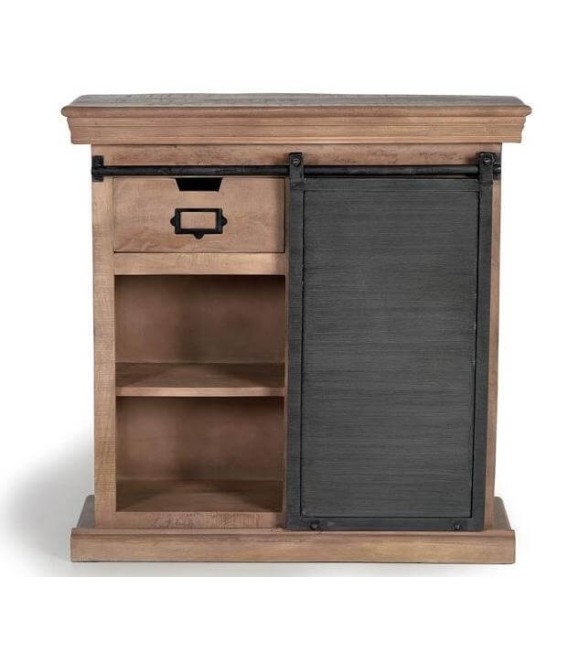 TAQUILLÓN MANHATTAN MADERA Y METAL 