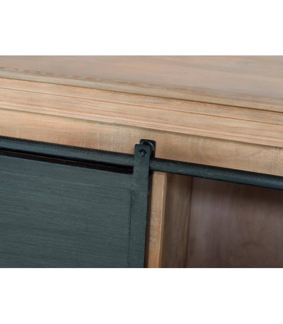 APARADOR MANHATTAN 2 MADERA Y METAL MDMHOGAR