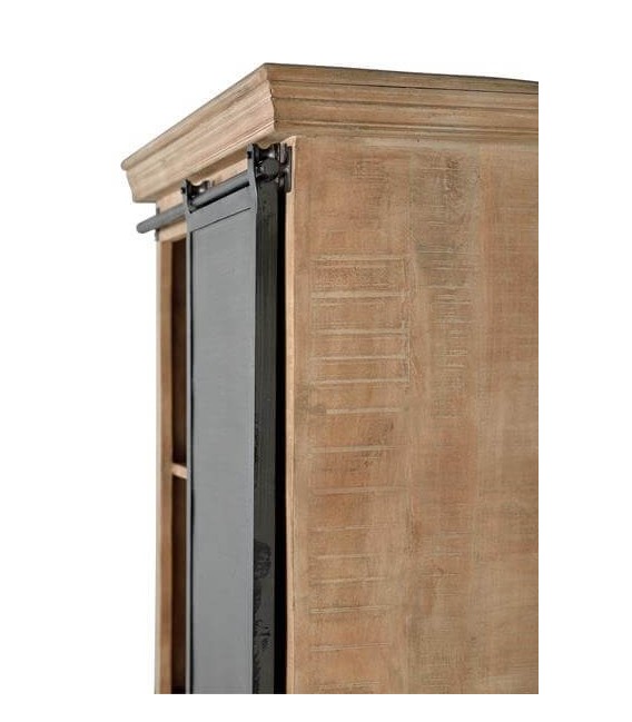 ARMARIO ALACENA MANHATTAN  MADERA Y METAL MDMHOGAR