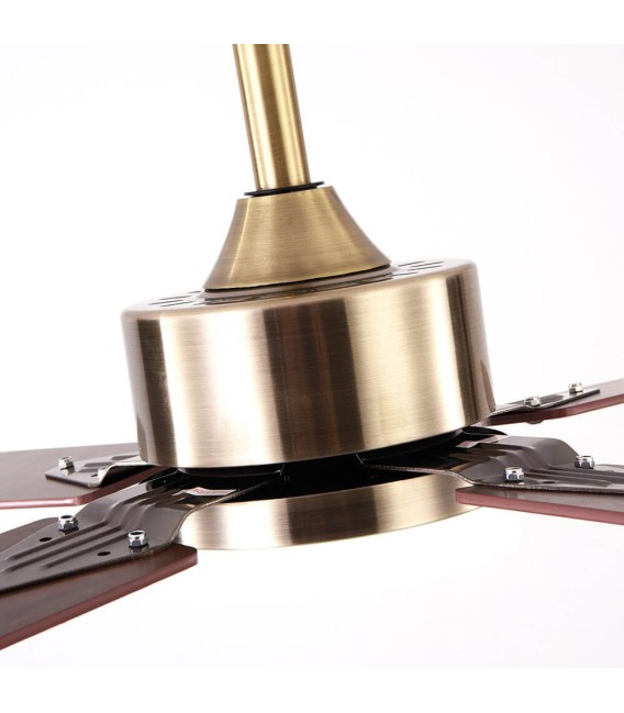 VENTILADOR DC HUPE METAL Y MADERA 