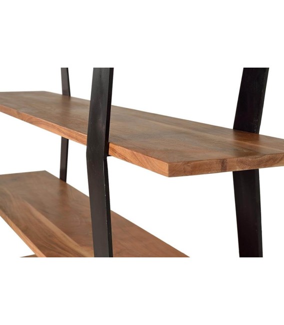 LIBRERÍA CUINA MADERA Y METAL 