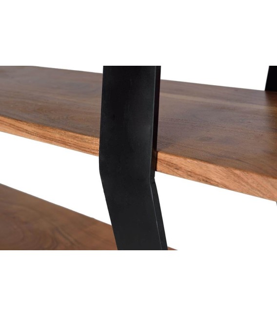 LIBRERÍA CUINA MADERA Y METAL 