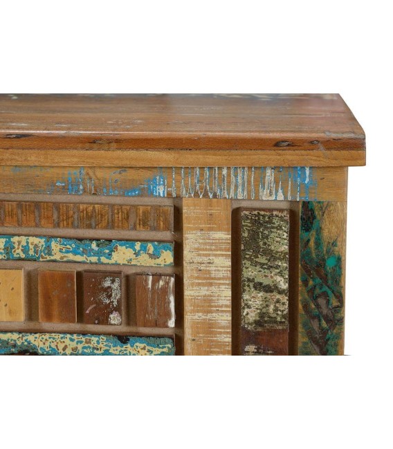 BAÚL MARES MADERA Y METAL 