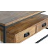 MESA DE CENTRO CHICAGO MADERA Y METAL