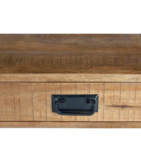 MESA DE CENTRO CHICAGO MADERA Y METAL