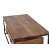 MESA DE CENTRO CHICAGO MADERA Y METAL