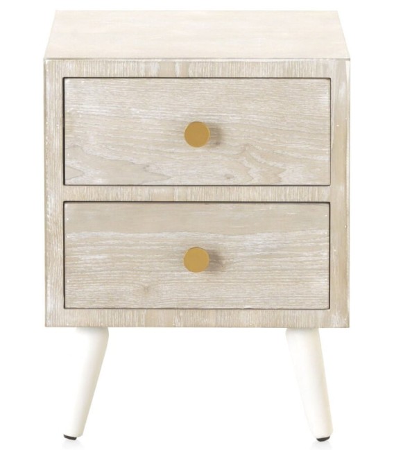 MESITA DE NOCHE HOPPE 1 MADERA MDMHOGAR