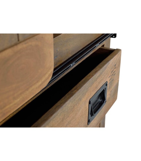 ARMARIO ALACENA CHICAGO 1 MADERA Y METAL