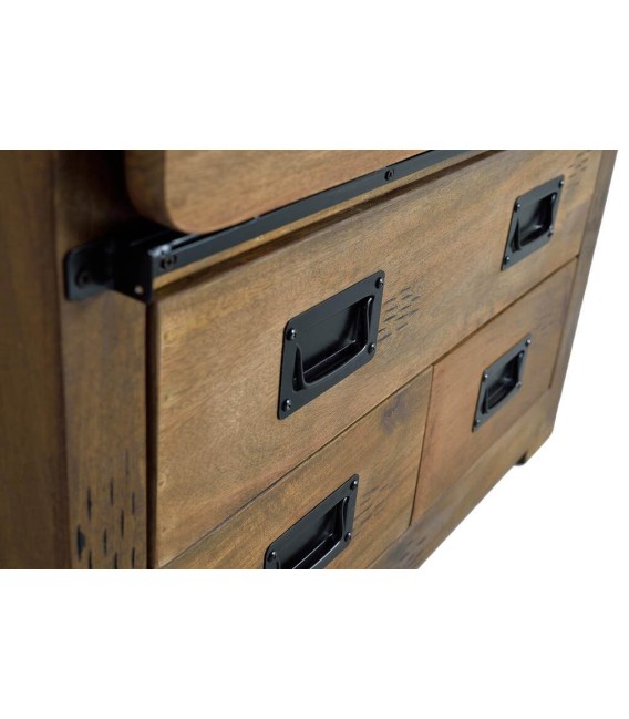 ARMARIO ALACENA CHICAGO 1 MADERA Y METAL