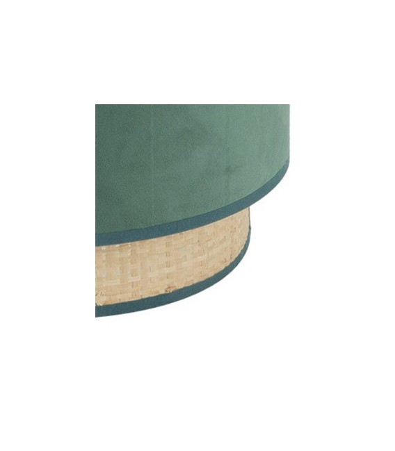 APLIQUE DE PARED REYES ARPILLERA Y TEXTIL VERDE MDMHOGAR