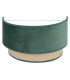 APLIQUE DE PARED REYES ARPILLERA Y TEXTIL VERDE MDMHOGAR