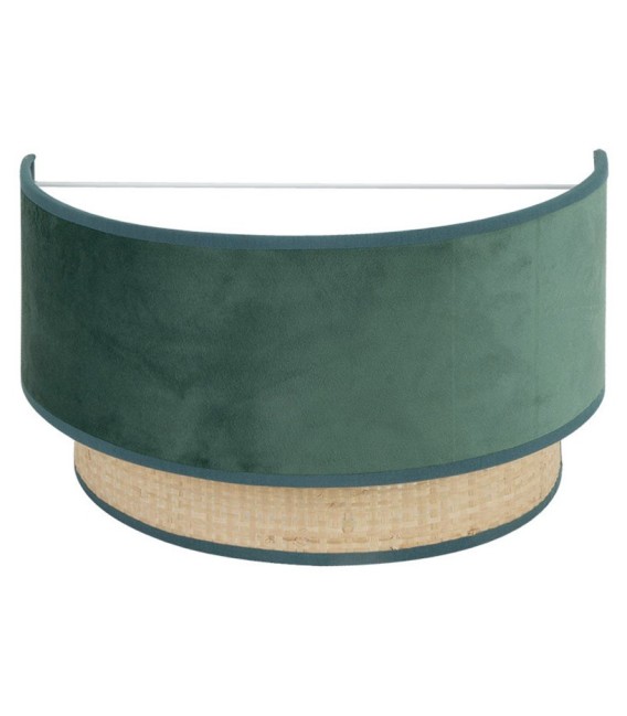 APLIQUE DE PARED REYES ARPILLERA Y TEXTIL VERDE MDMHOGAR