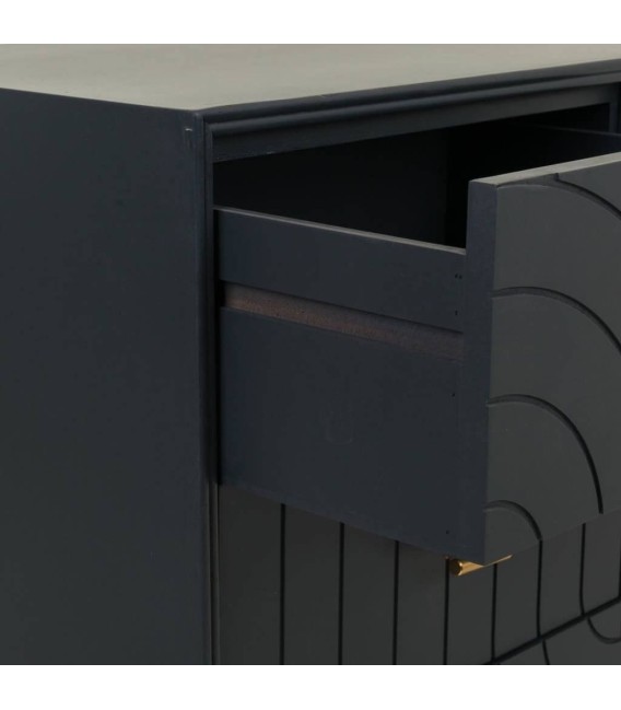 CÓMODA NEO MADERA Y METAL MDMHOGAR