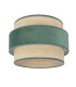 LÁMPARA DE TECHO REYES VERDE 40 Ø ARPILLERA Y TEXTIL